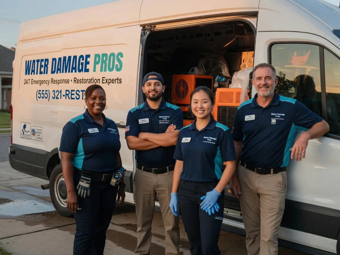 Water Damage Restoration company in Brookeland, TX